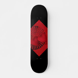 Liebe. Hochzeit Skateboard