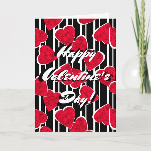 Liebe, Hochzeit, Valentinstag Feiertagskarte (Vorderseite)