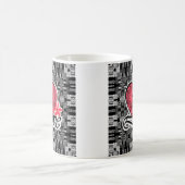 Liebe , Hochzeit , Valentinstag , Herz Kaffeetasse (Mittel)