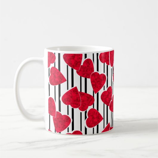 Liebe, Hochzeit, Valentinstag Kaffeetasse (Links)