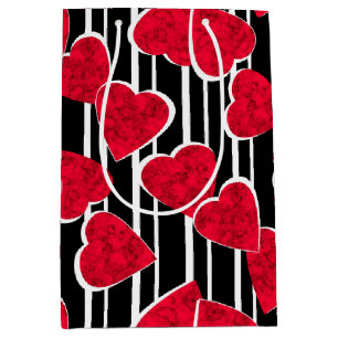 Liebe, Hochzeit, Valentinstag Mittlere Geschenktüte