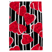 Liebe, Hochzeit, Valentinstag Mittlere Geschenktüte (Rückseite)