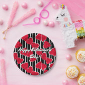 Liebe, Hochzeit, Valentinstag Pappteller (Party)