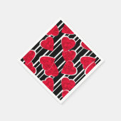 Liebe, Hochzeit, Valentinstag Serviette (Ecke)