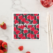 Liebe, Hochzeit, Valentinstag Serviette (Beispiel)