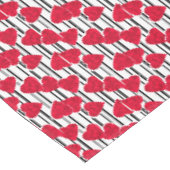 Liebe, Hochzeit, Valentinstag Tischdecke (Schrägansicht)