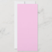 Liebe Hochzeiten Einladung (Rückseite)