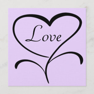 Liebe Hochzeitseinladung Einladung