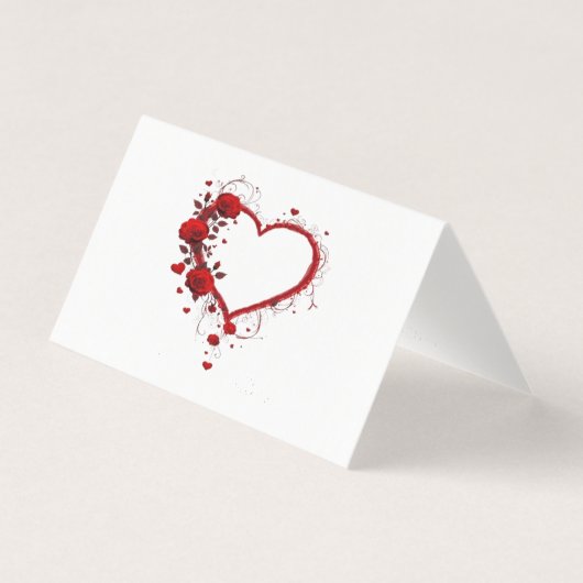 Liebe Hochzeitseinladungskarten (Vorderseite)