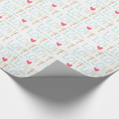Liebe Hochzeitspapier Geschenkpapier (Ecke)