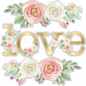 Liebe Hochzeitsreise Hochzeitsreise Aufkleber (Vorderseite)