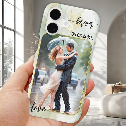 Liebe Hochzeitsskript Foto Telefoncase Case-Mate iPhone Hülle