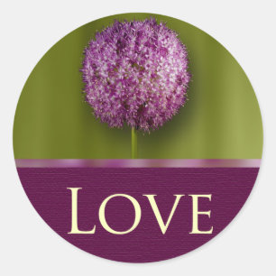 Liebe Hochzeitstag und Umschlag Aufkleber für Vera