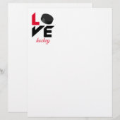 Liebe Hockey (Vorne/Hinten)
