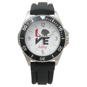 Liebe Hockey Armbanduhr