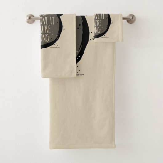 Liebe Hockey Badhandtuch Set (Insitu)