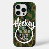 Liebe Hockey Case-Mate iPhone Hülle (Rückseite)