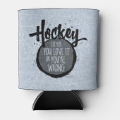 Liebe Hockey Dosenkühler (Vorderseite)