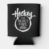 Liebe Hockey Dosenkühler (Vorderseite)