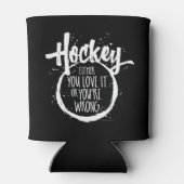 Liebe Hockey Dosenkühler (Rückseite)