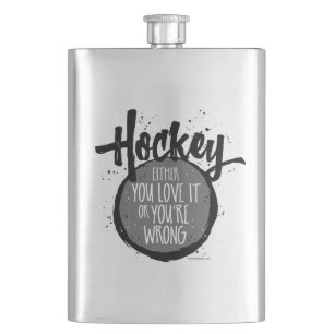 Liebe Hockey Flask Flachmann