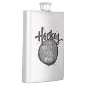 Liebe Hockey Flask Flachmann (Rechts)