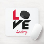 Liebe Hockey Mousepad (Mit Mouse)