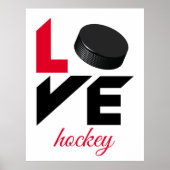Liebe Hockey Poster (Vorne)