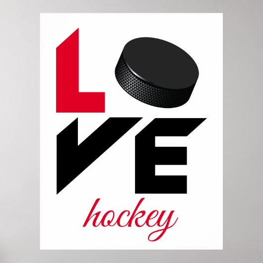 Liebe Hockey Poster (Vorne)
