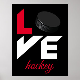 Liebe Hockey Poster