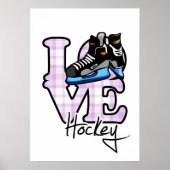 Liebe Hockey Poster (Vorne)
