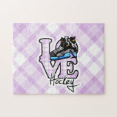Liebe-Hockey Puzzle (Horizontal)