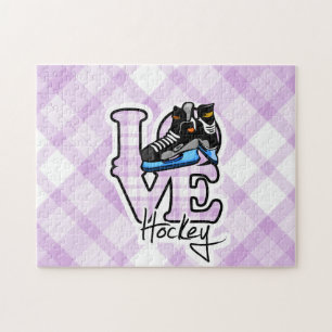 Liebe-Hockey Puzzle