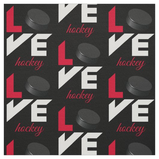 Liebe Hockey Stoff (Muster)