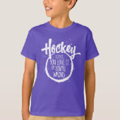 Liebe Hockey T - Shirt (Vorderseite)