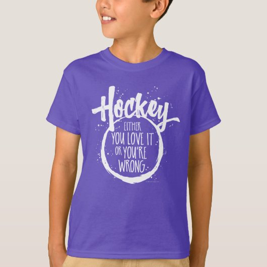 Liebe Hockey T - Shirt (Vorderseite)