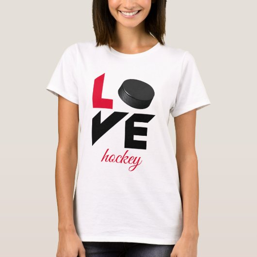 Liebe Hockey T-Shirt (Vorderseite)