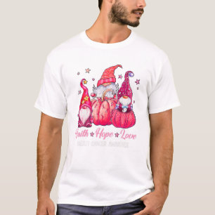Liebe Hoffnung Brustkrebs T-Shirt