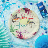 Liebe, Hoffnung, Glaubensbekenntnisse, Teller (Party)