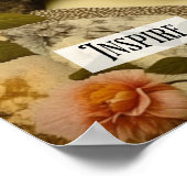 Liebe, Hoffnung, Schönheit Inspiration Vintage Fra Poster (Ecke)