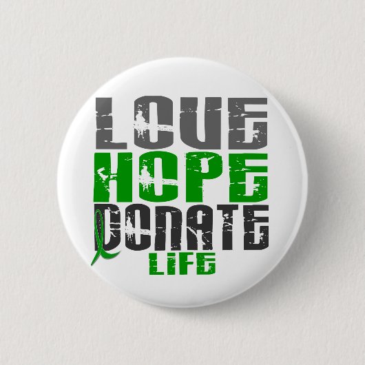 LIEBE-HOFFNUNG SPENDEN LEBEN T - Shirts, Geschenke Button (Vorderseite)