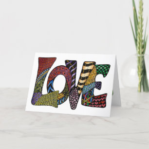 Liebe, Hoffnung und Frieden für das neue Jahr Feiertagskarte