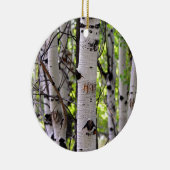 Liebe, Hoffnung und Glaube Keramik Ornament (Rechts)