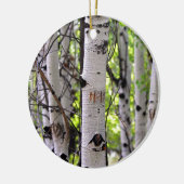 Liebe, Hoffnung und Glaube Keramik Ornament (Links)