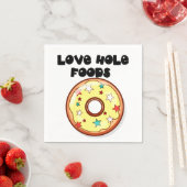 Liebe Hole Foods Serviette (Beispiel)