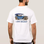 Liebe Holiday Vintag American Design T-Shirt (Rückseite)