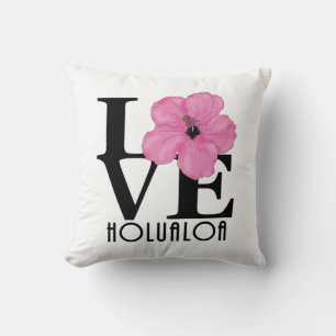 LIEBE Holualoa Hawaii Pink Kissen