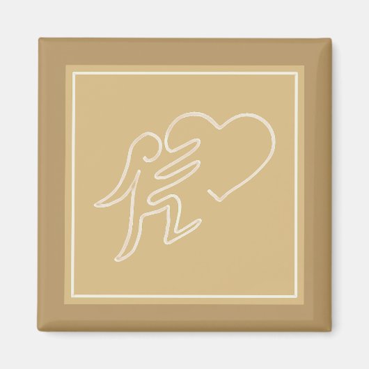 LIEBE (HONEY) MAGNET (Vorne)