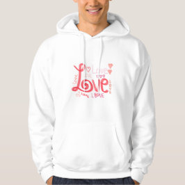 LIEBE Hooded Sweatshirt Unisex