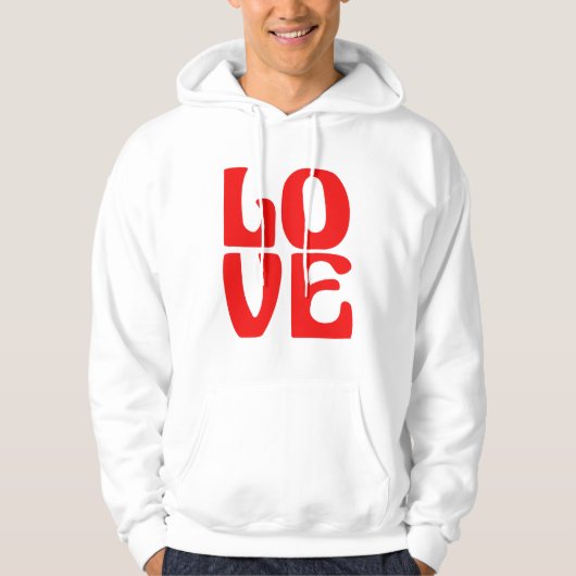 LIEBE. HOODIE (Vorderseite)